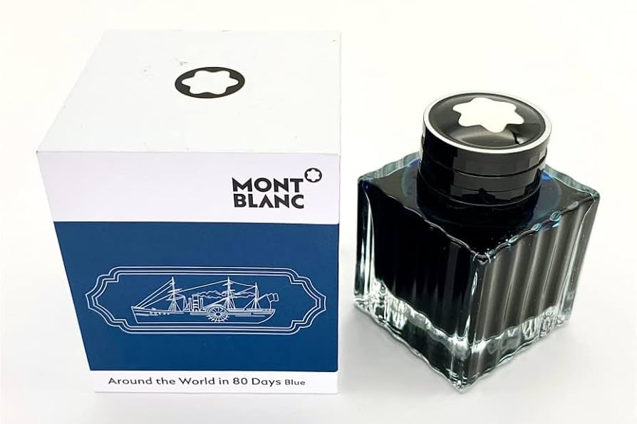 Amazon | Montblanc モンブラン 万年筆 ボトルインク 80日間世界